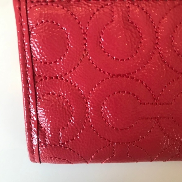 Coach NWT Patent Leather Mini Skinny - Picture 3 of 5